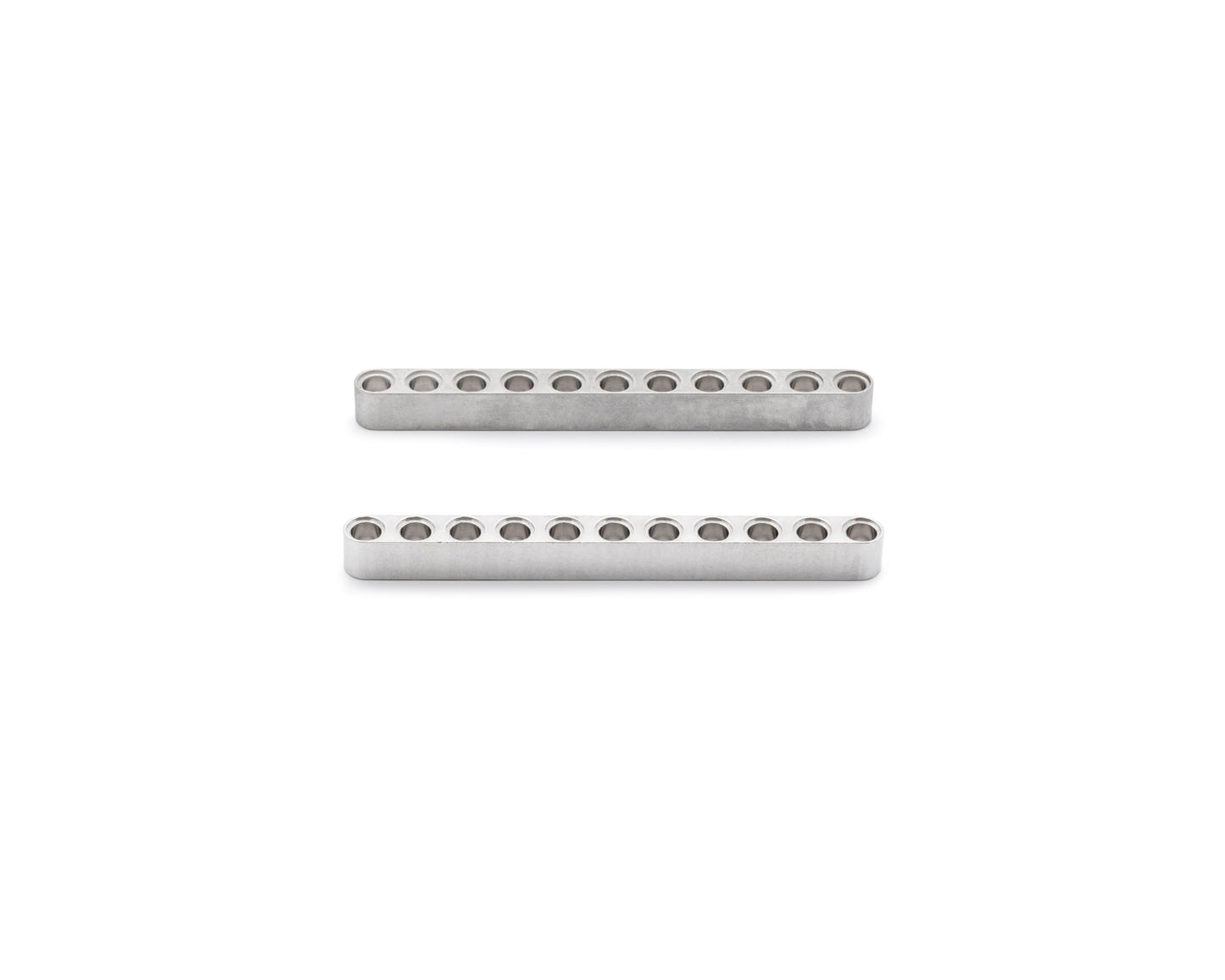 11 Hole CNC-Machined Aluminium LEGO Beams – Technic-Compatible, Built in Canada