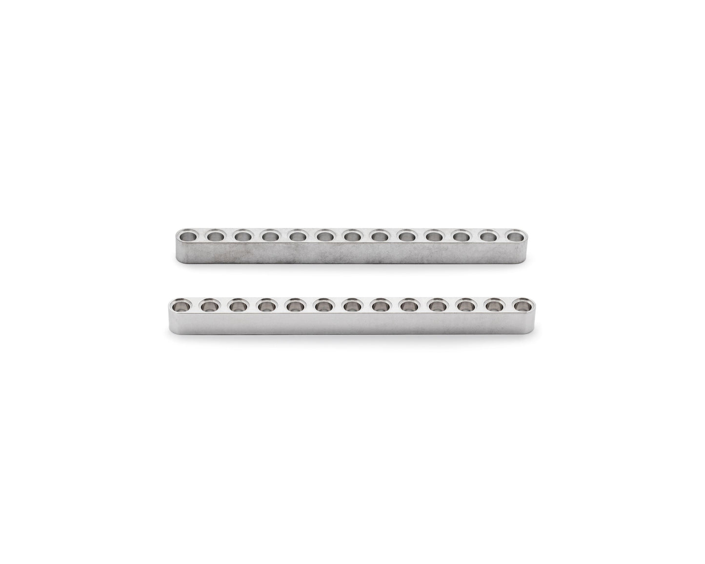 13 Hole CNC-Machined Aluminium Beams – LEGO Technic-Compatible, Built in Canada