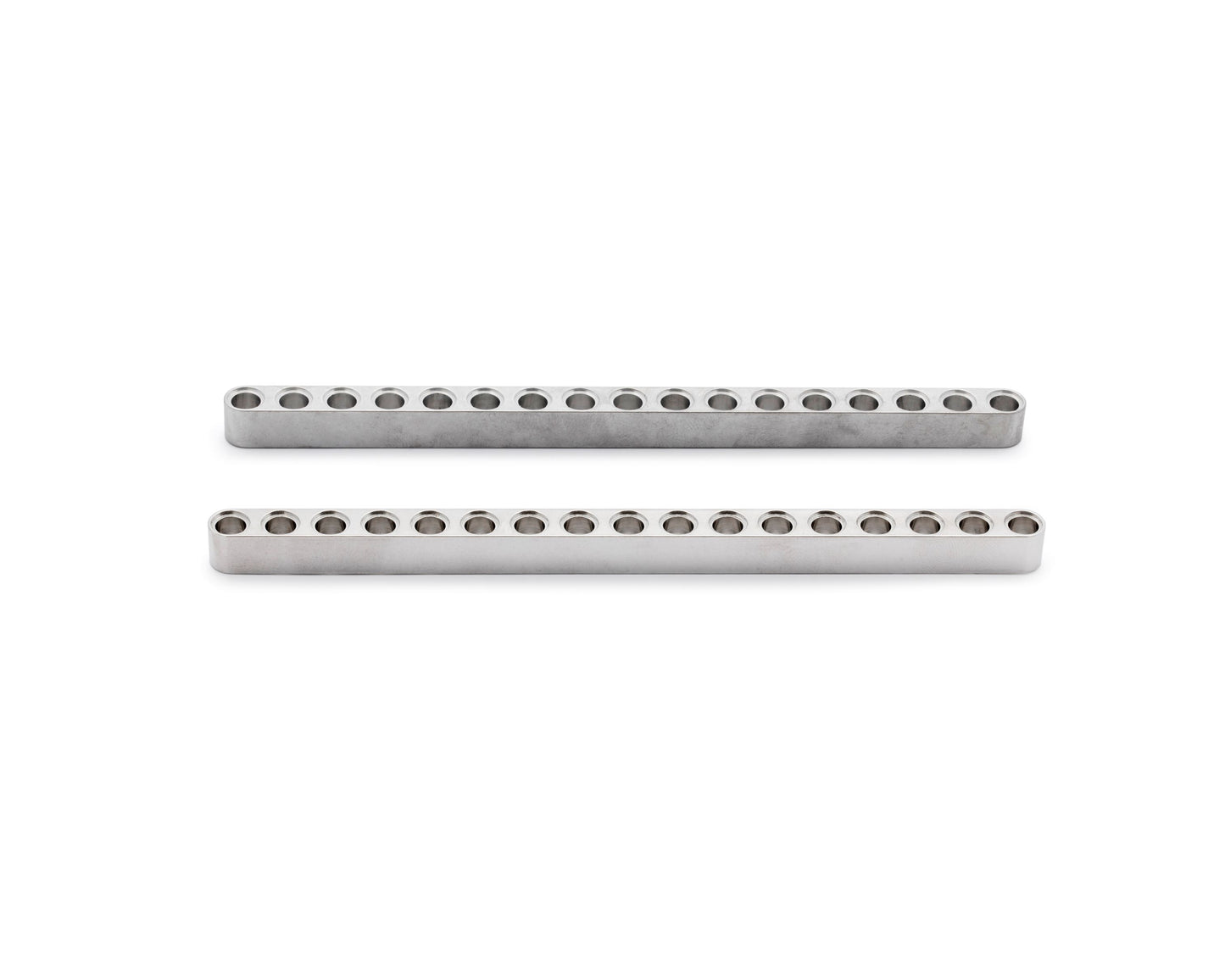 17 Hole CNC-Machined Aluminium Beams – LEGO Technic-Compatible, Built in Canada