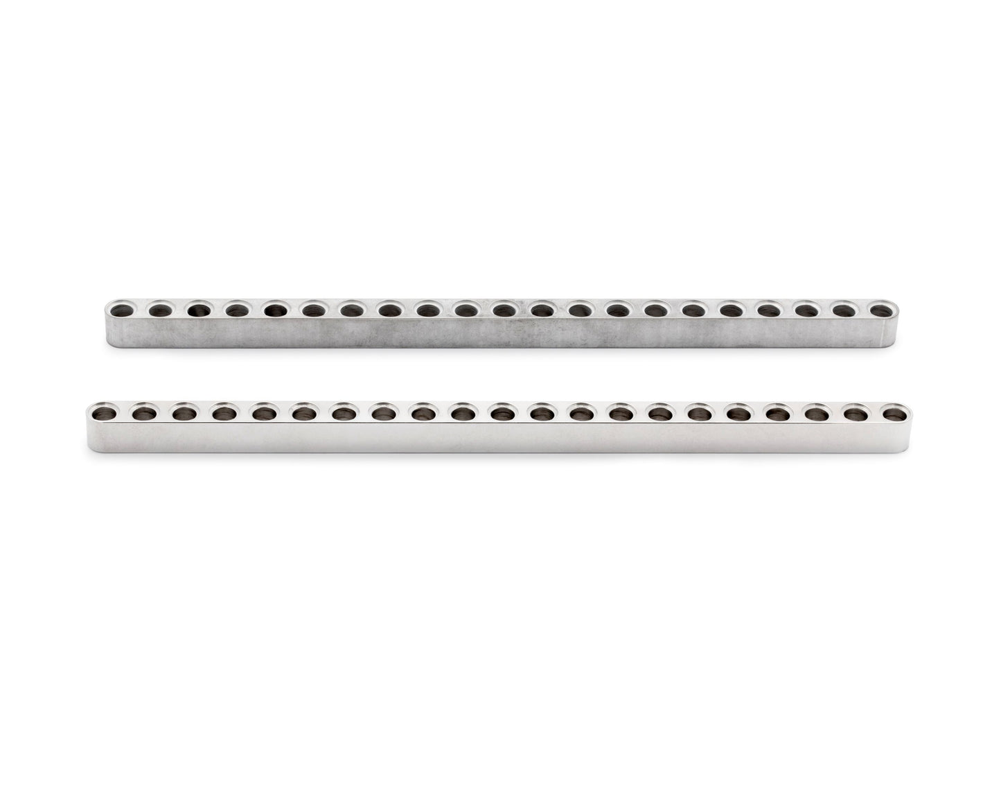 21 Hole CNC-Machined Aluminium Beams – LEGO Technic-Compatible, Built in Canada